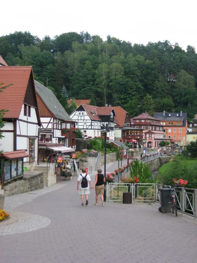 Ferienwohnung Am Grünbach Rathen Exterior foto